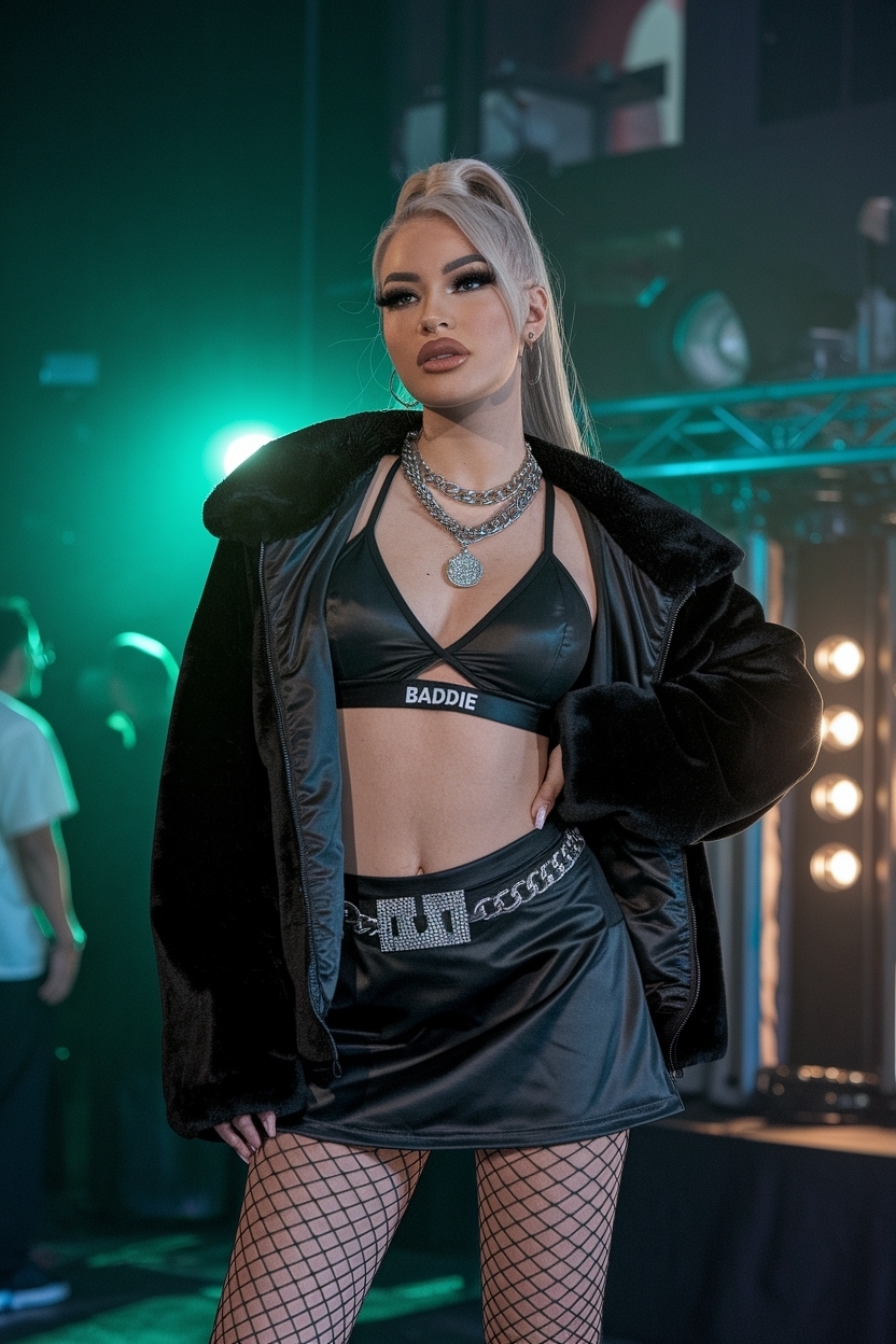 Hip Hop Party Outfits for Women Baddie: Fierce and Fabulous outfit idea