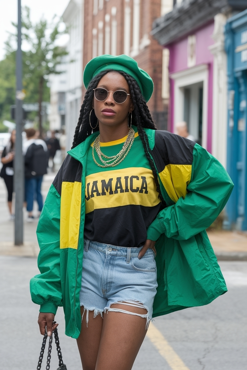 Jamaica Outfits Black Women Baddie: Island Vibes and Style outfit idea