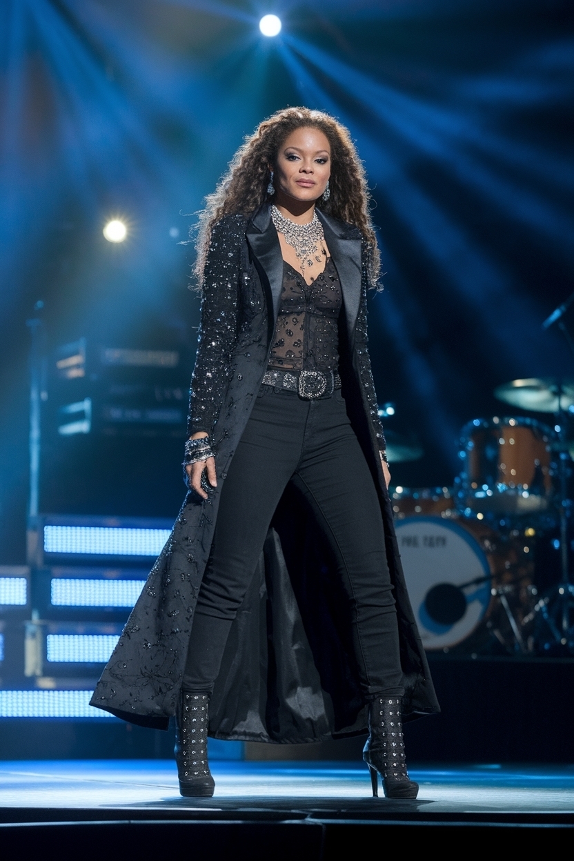 Janet Jackson Concert Outfit Ideas Inspired by Icon outfit idea