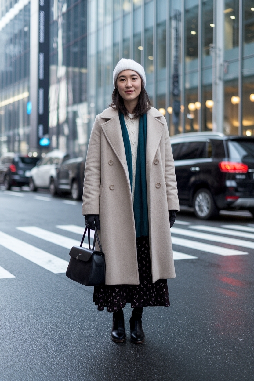 Japan Winter Outfit Street Style: Urban Inspirations outfit idea