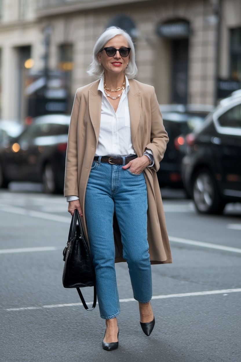Jeans Outfit Women Over 50: Timeless Styles for All Occasions outfit idea
