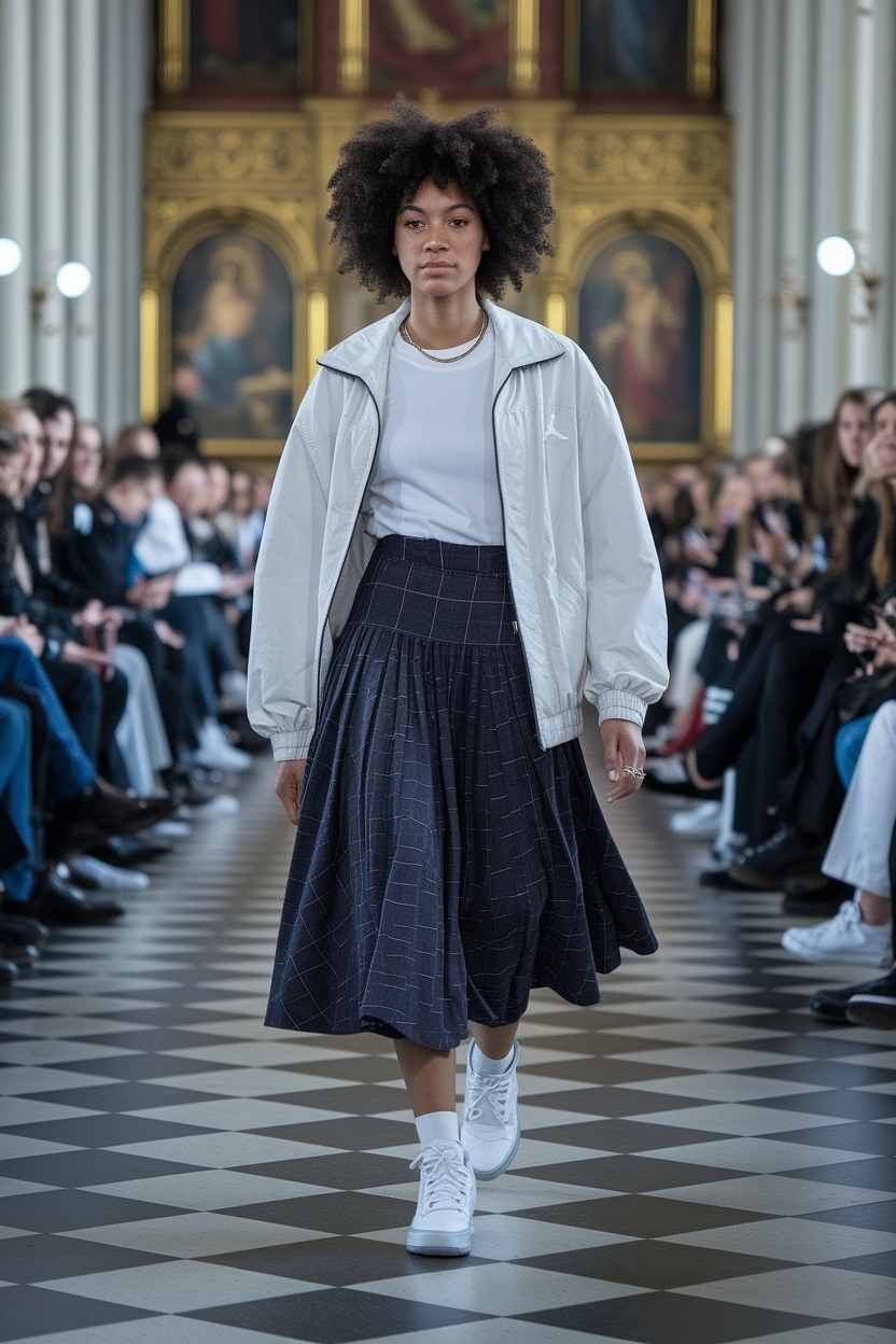 Jordan 1 Outfit Women for Church: Sporty and Chic Combinations outfit idea