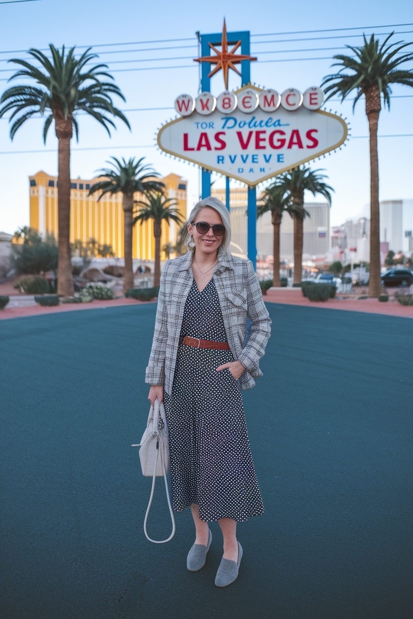 Las Vegas Outfits for Women Over 40 Casual Fun outfit idea