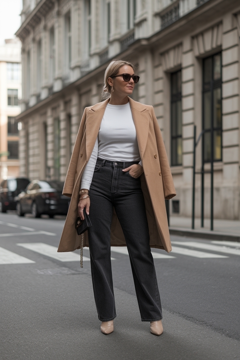 Low Rise Black Jeans Outfit: A Modern Classic outfit idea