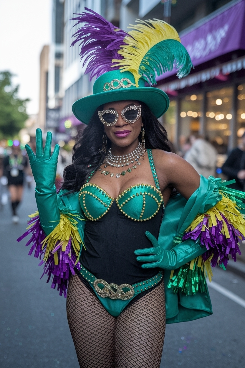 Mardi Gras Outfits Black Women Baddie for Bold Looks outfit idea