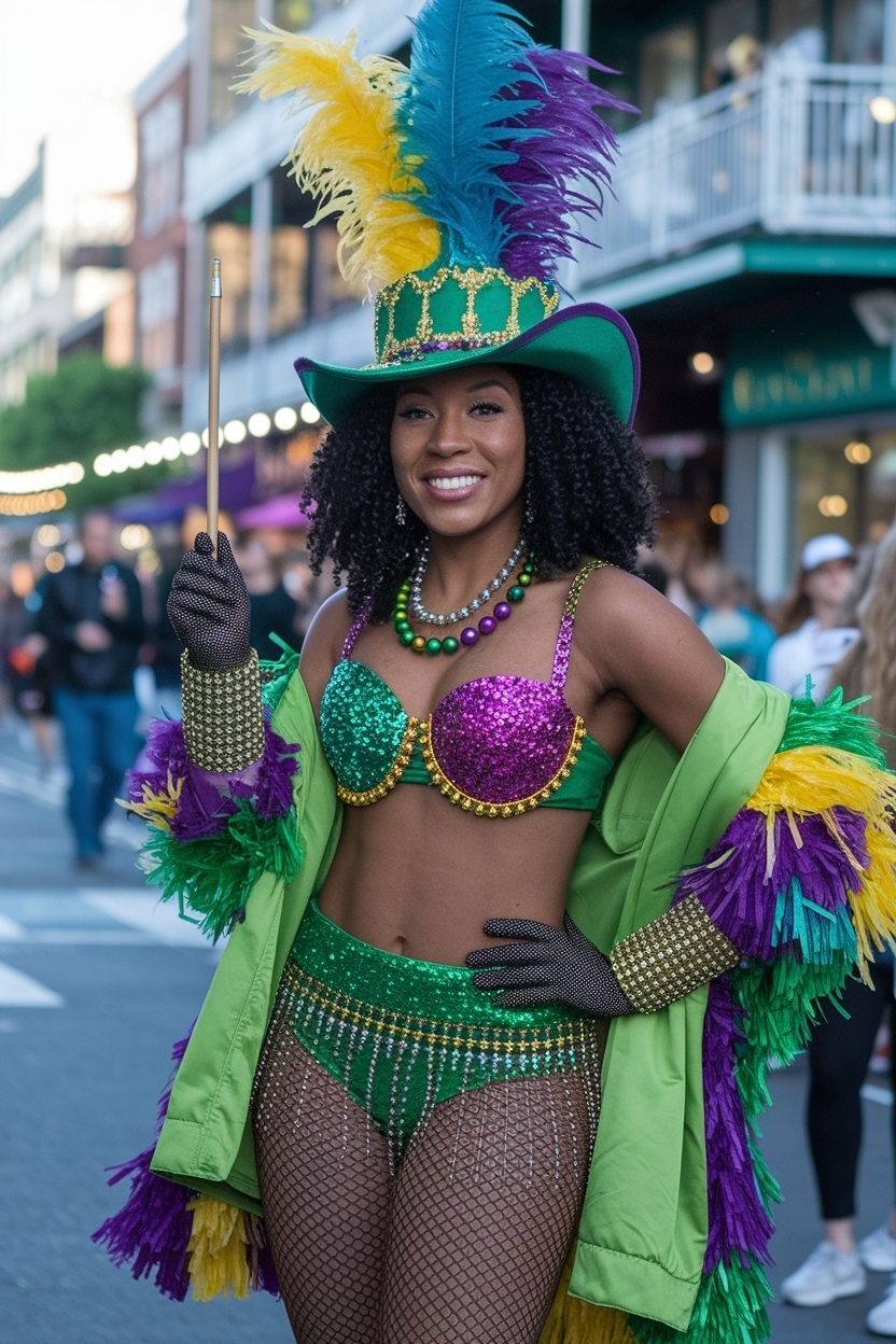 Mardi Gras Outfits Black Women: Celebrate in Style outfit idea