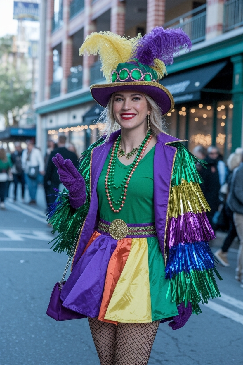 Mardi Gras Outfits for Women: Vibrant and Festive Choices outfit idea