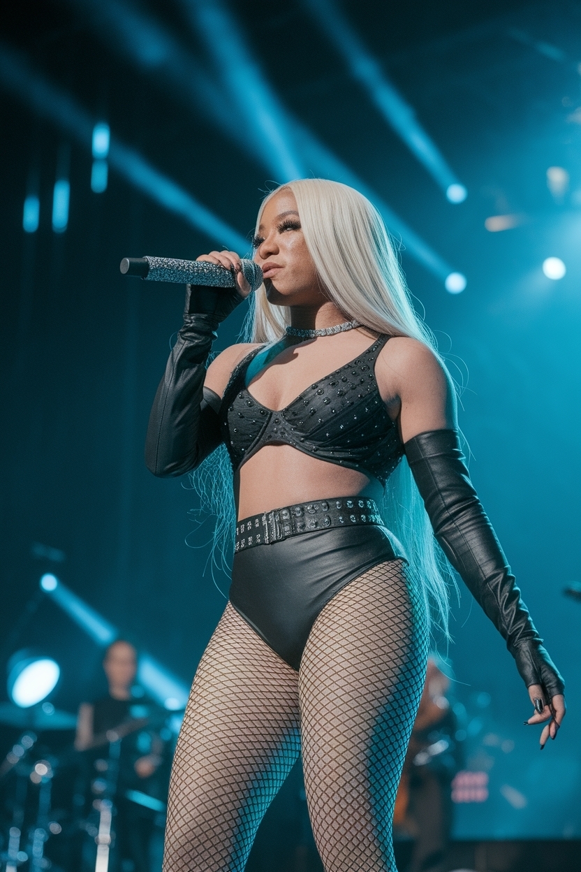 Megan Thee Stallion Concert Outfit: Standout Performance Looks outfit idea