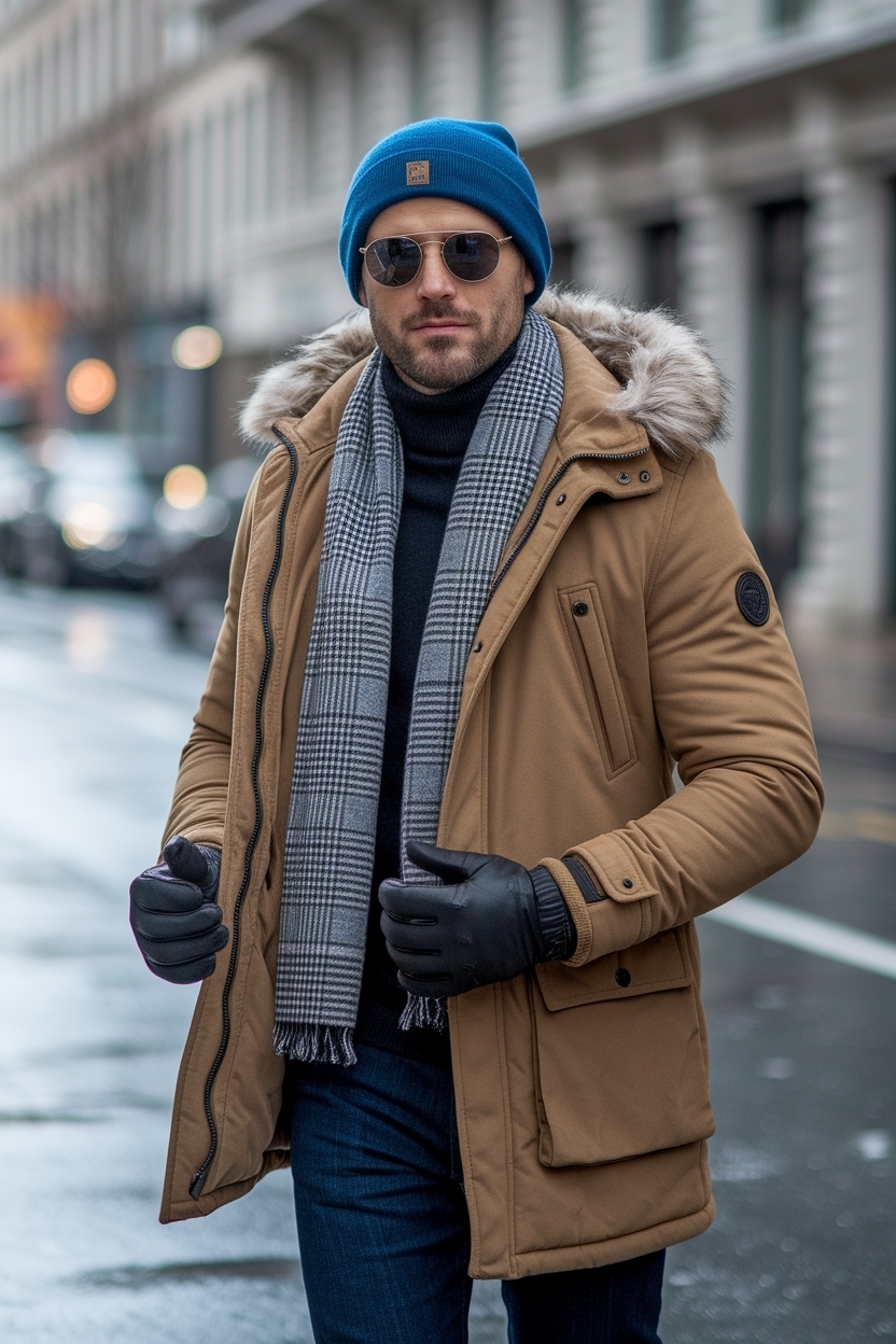 Men Winter Outfits Cold Weather: Practical and Stylish Choices outfit idea