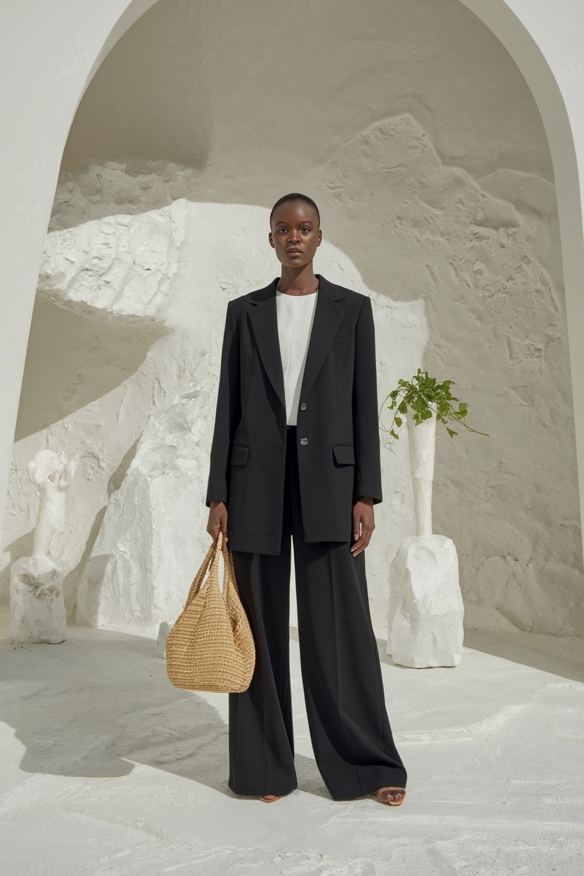 Minimalist Church Outfit Black Women: Simple Yet Stunning Choices outfit idea