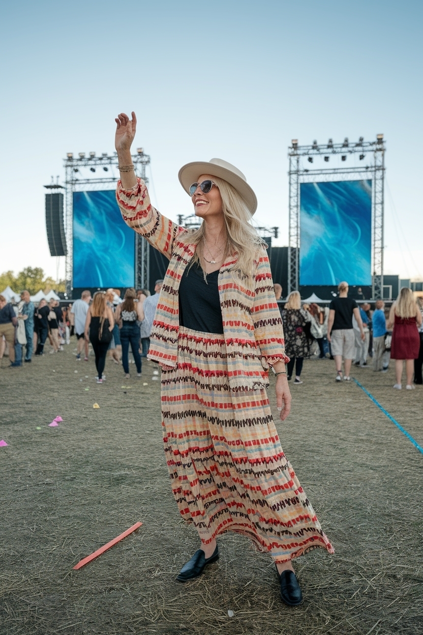 Music Festival Outfit for Women Over 40: Festive Flair outfit idea