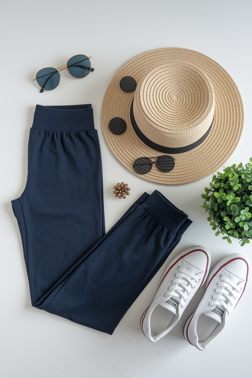 Casual Navy Blue Leggings Outfit Ideas for Every Day outfit idea