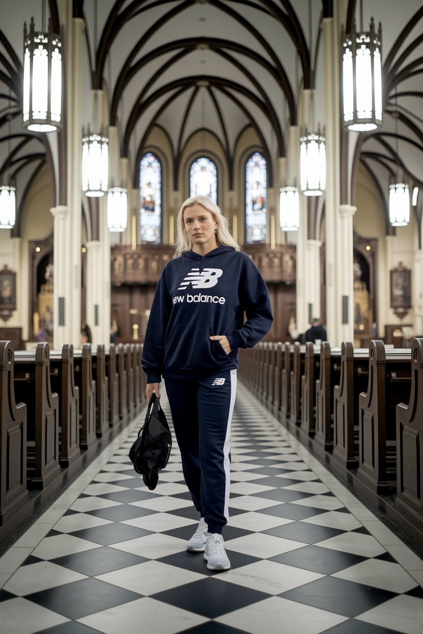 New Balance Women Outfit Church: Chic and Modest Styles outfit idea