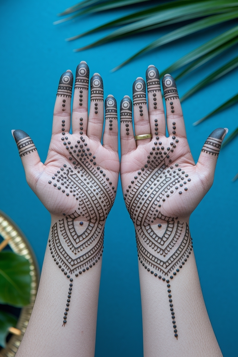 New Mehndi Designs Front Hand: Trending Henna Styles outfit idea