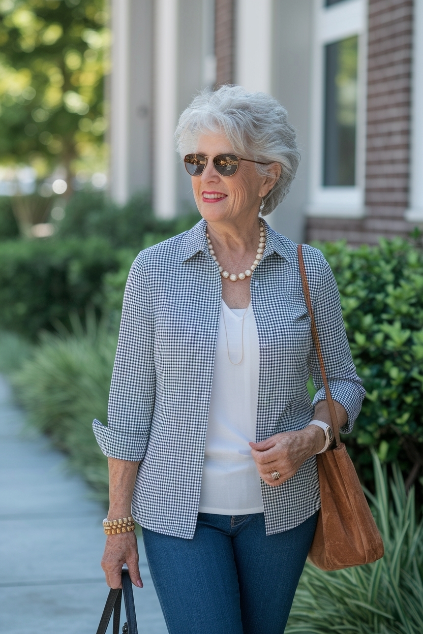 Nice Casual Outfits for Women Over 60 to Try Now outfit idea
