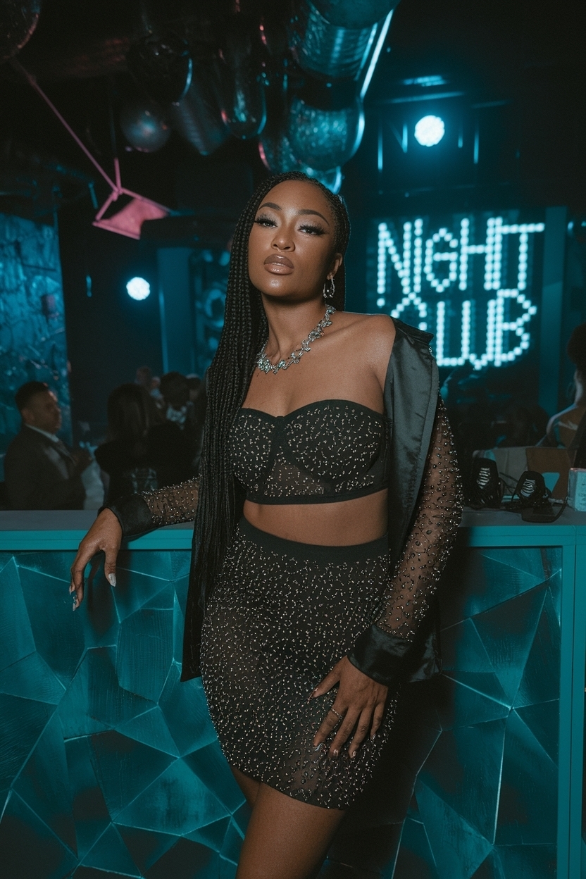 Trendy Night Club Outfits Black Woman Will Love outfit idea
