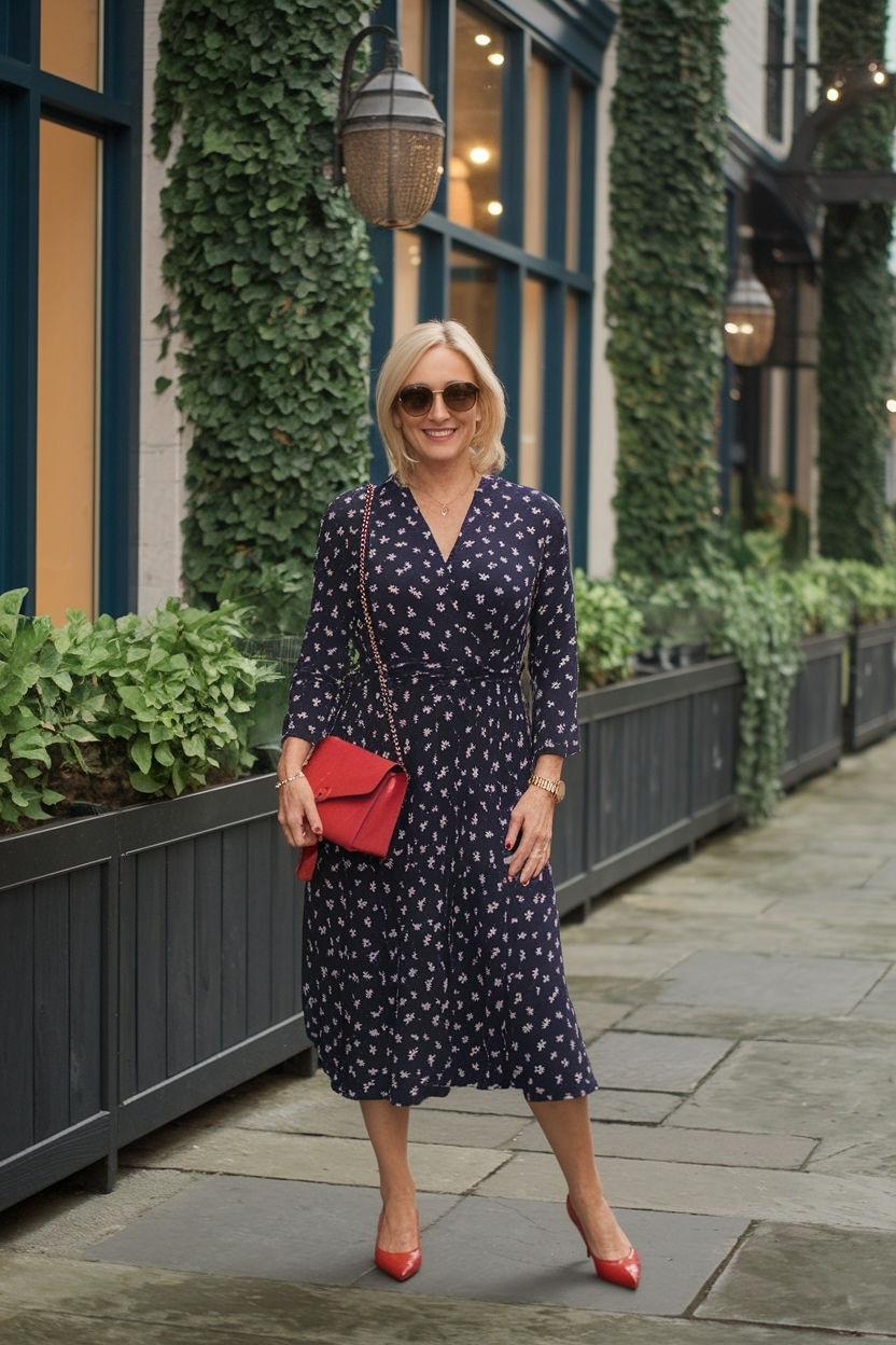 Night Out Outfit for Women Over 40: Nighttime Glam outfit idea