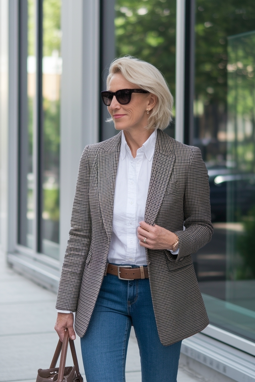 Office Casual Outfits Women Over 40 for Professional Style outfit idea