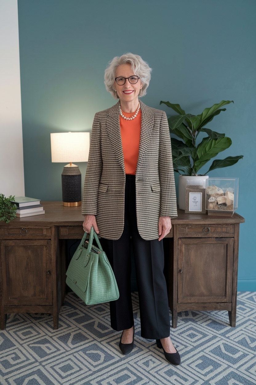 Office Outfits Women Over 50 Work Wear: Professional Style outfit idea