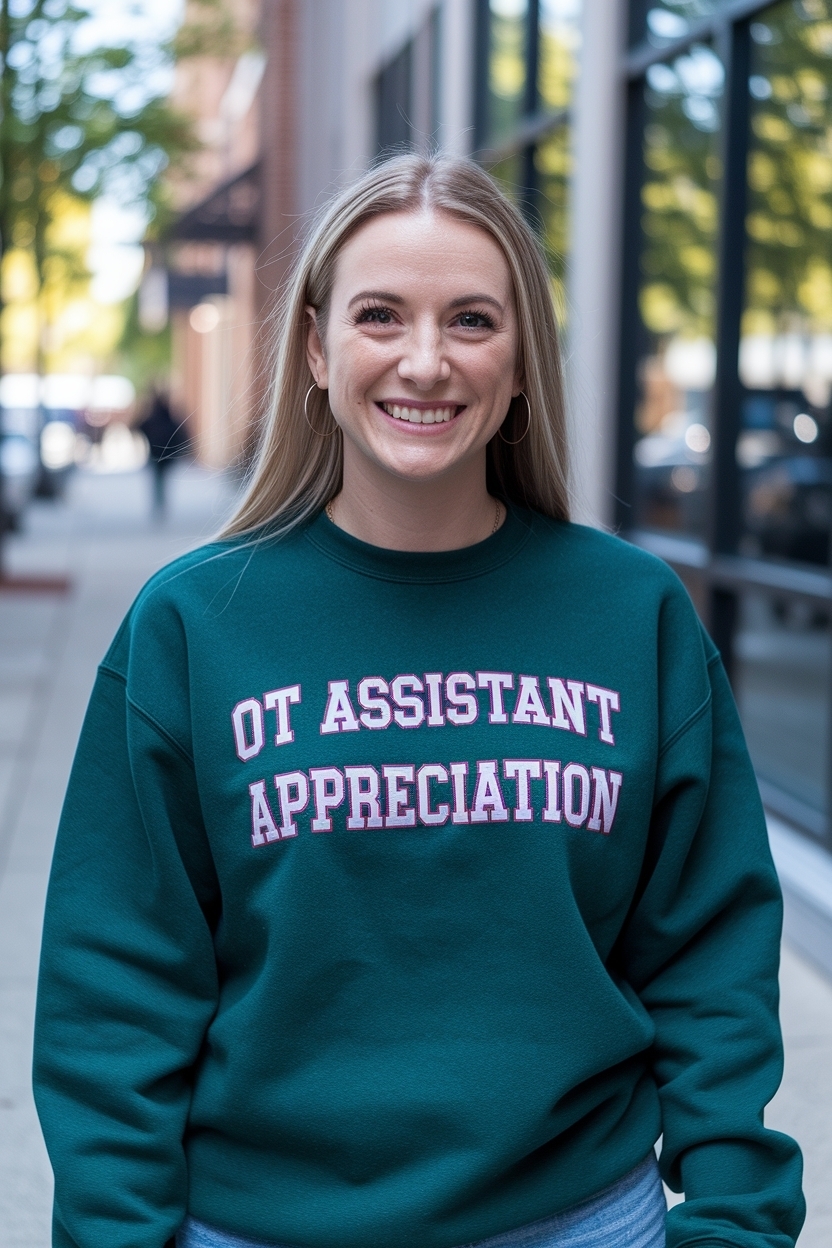 OT Assistant Appreciation Crewneck to Show Your Gratitude outfit idea
