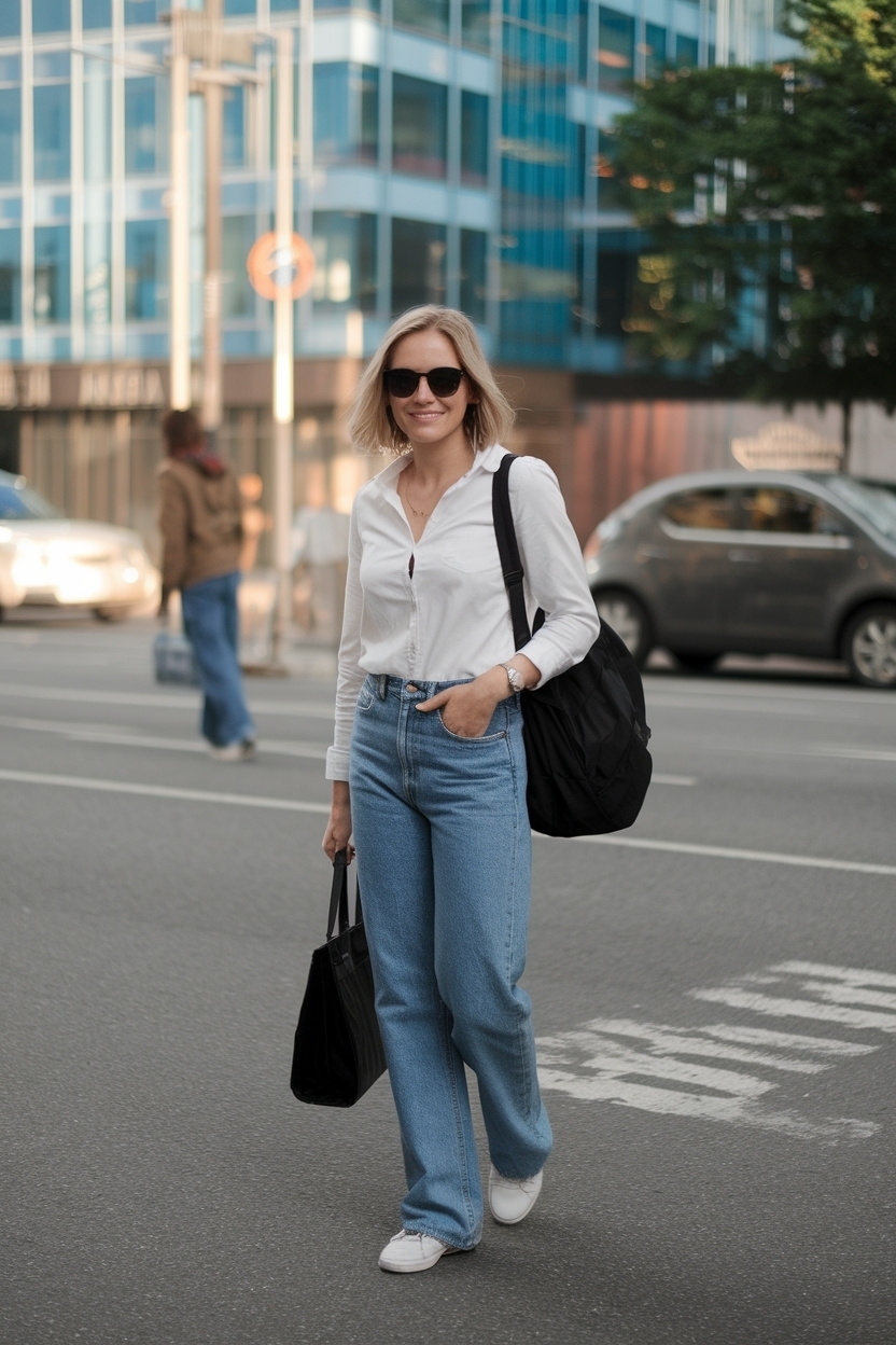 Outfit Ideas for School Jeans: Casual and Cool Choices outfit idea