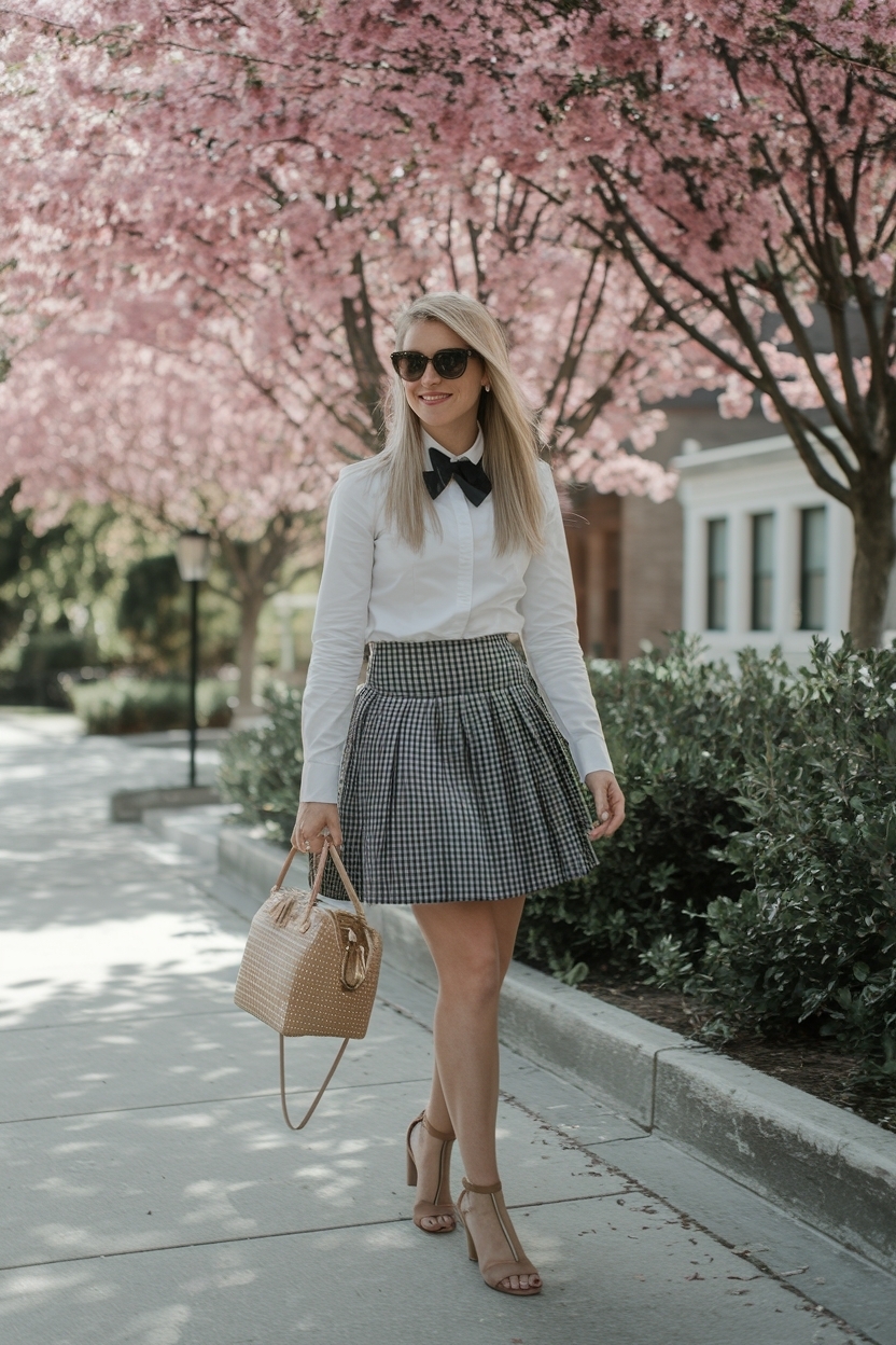 Outfit Ideas for School Spring: Fresh and Bright Styles outfit idea