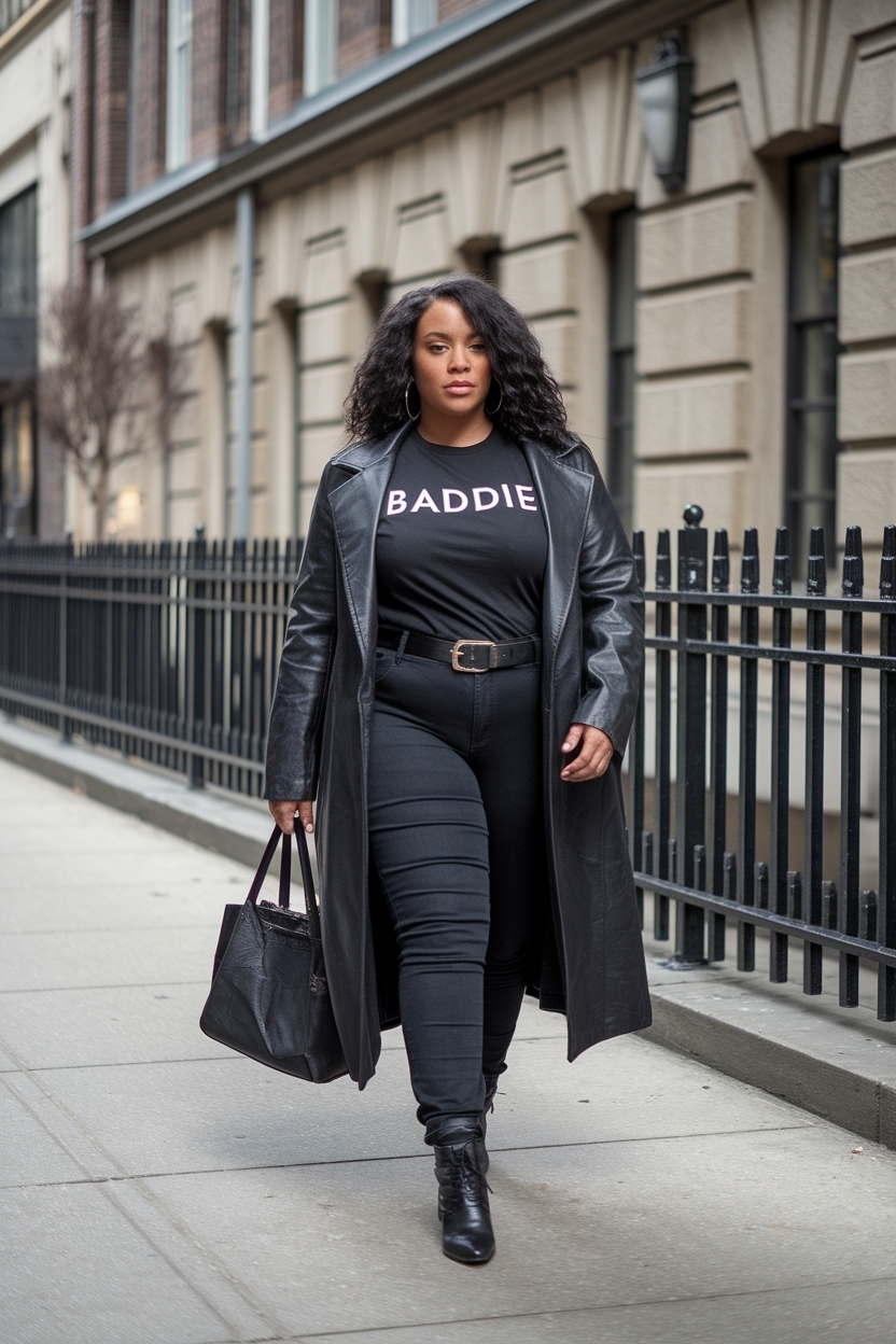 Outfits Plus Size Black Women Baddie: Flattering Choices outfit idea