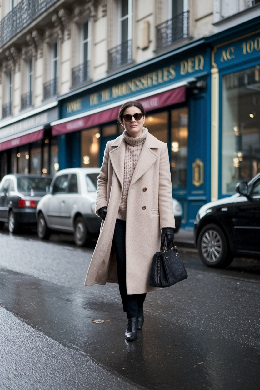 Chic Paris Winter Outfit Parisian Style Essentials outfit idea