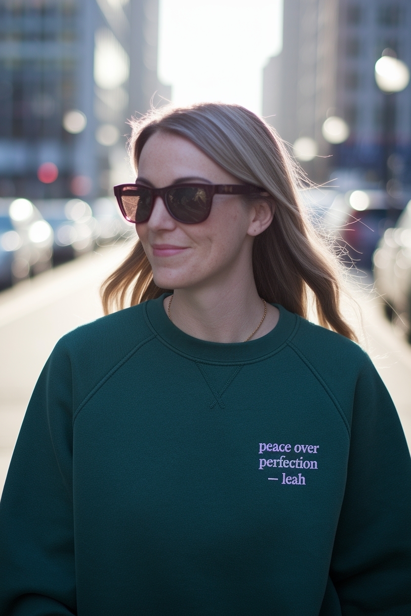 Peace Over Perfection Leah: Embrace Imperfection in Life outfit idea