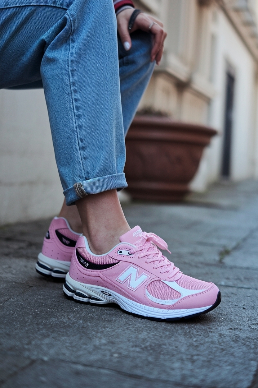 Pink New Balance Shoes Outfit: Fresh and Fun Looks outfit idea