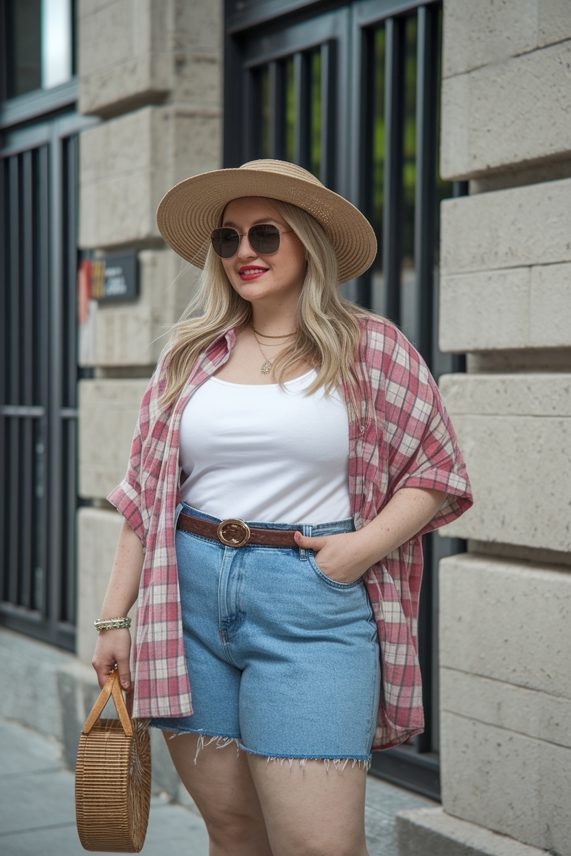 Chic Plus Size Casual Summer Outfits for Everyday Wear outfit idea