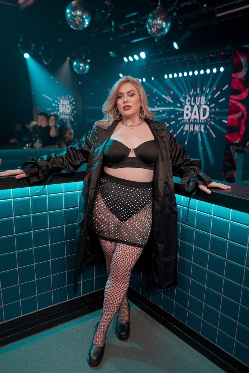 Plus Size Club Outfits for Women Night B: Best Choices outfit idea