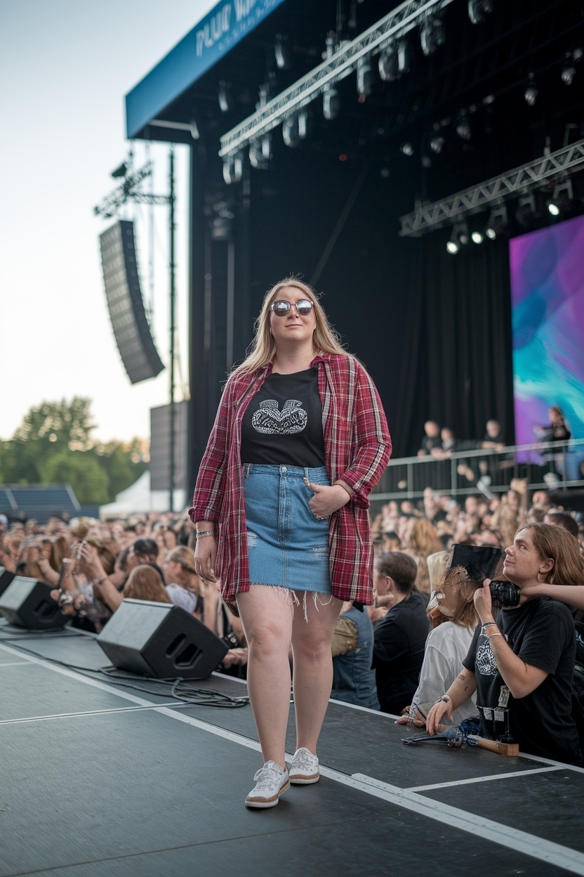 Plus Size Concert Outfit Ideas for Every Style outfit idea