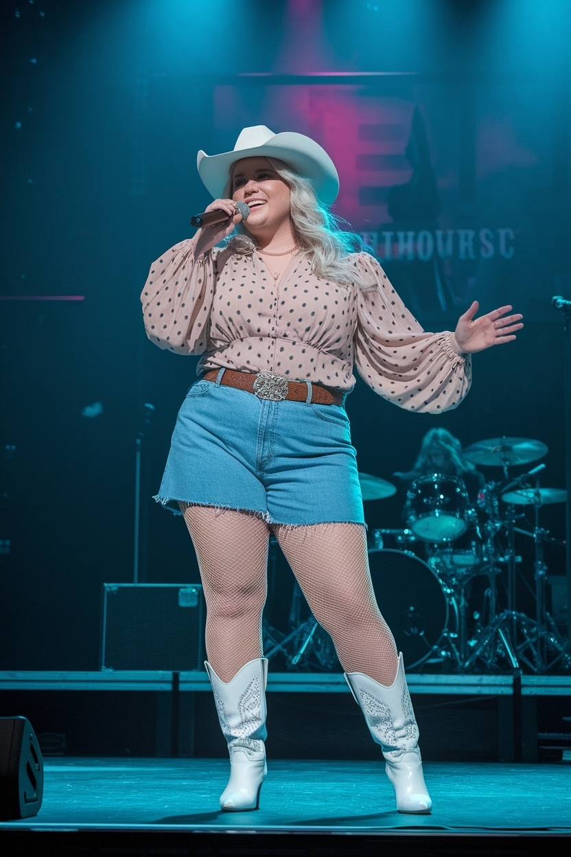Trendy Plus Size Country Concert Outfit Ideas outfit idea