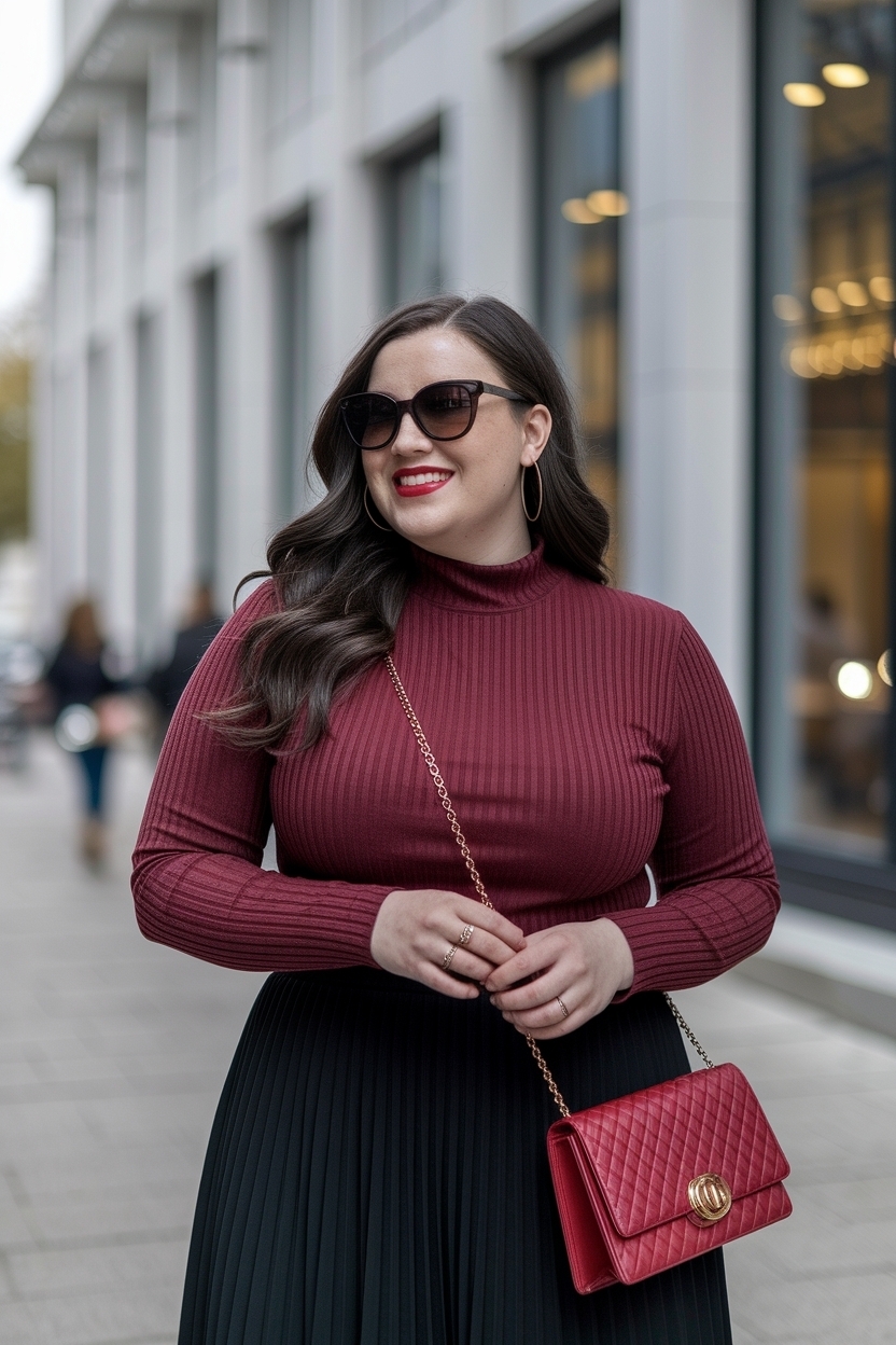 Plus Size Valentines Day Outfit: Celebrate with Confidence outfit idea