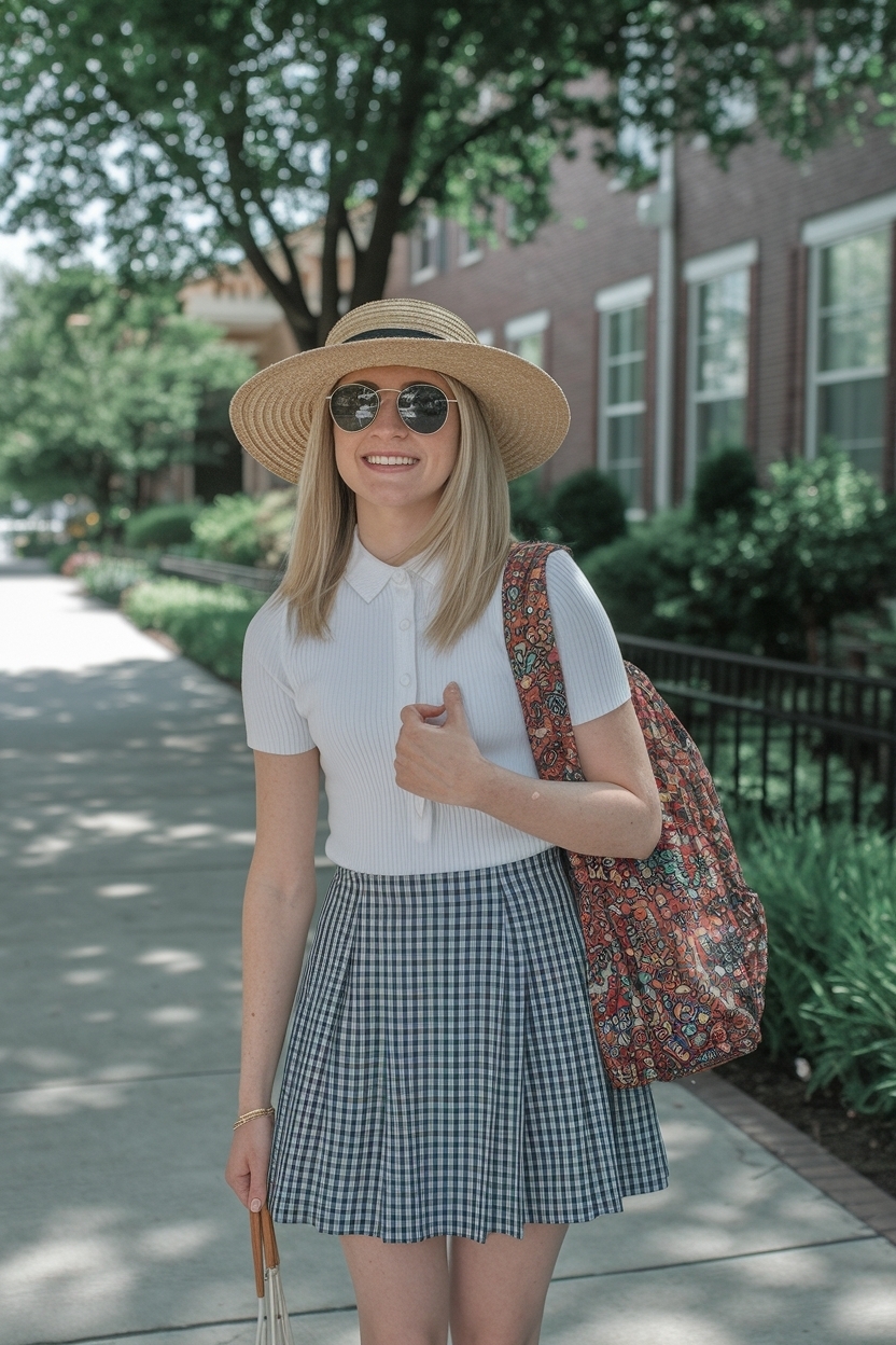 Preppy Summer Outfits for School: Classic Styles to Try outfit idea