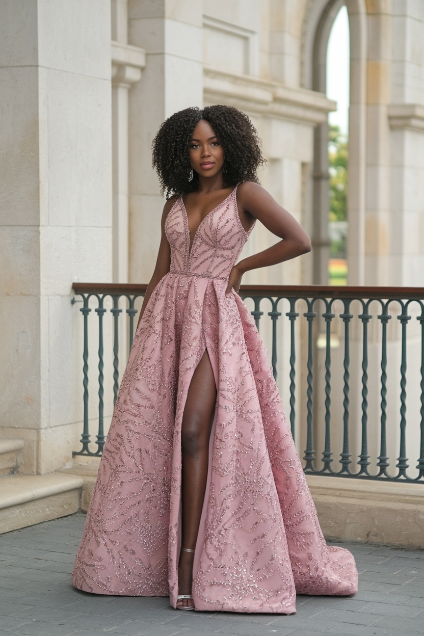 Prom Dresses for Black Girls Slay: Confidence in Fashion outfit idea
