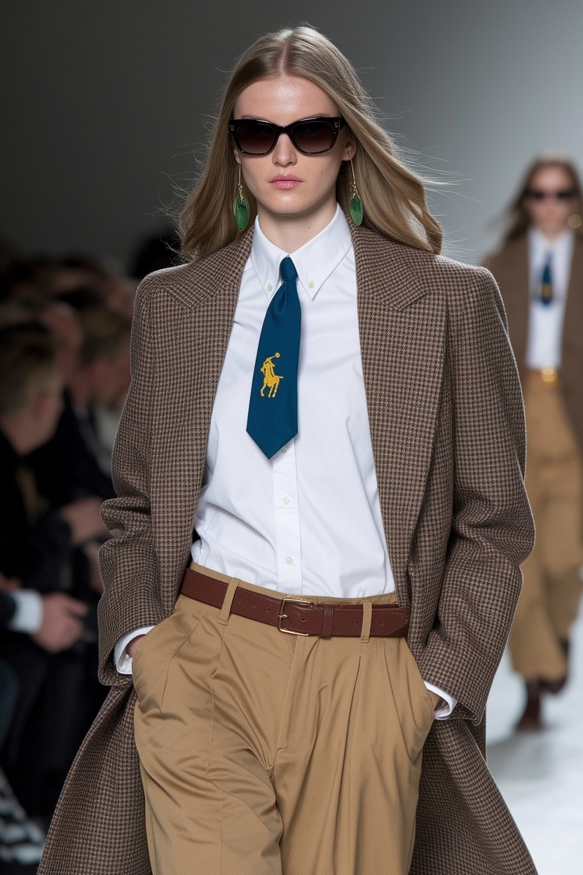 Pull Ralph Lauren Femme Outfit: Classic Preppy Style outfit idea