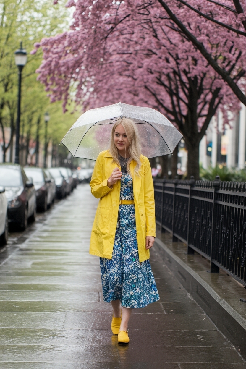 Rainy Day Outfit for Spring: Fresh Styles for Wet Weather outfit idea
