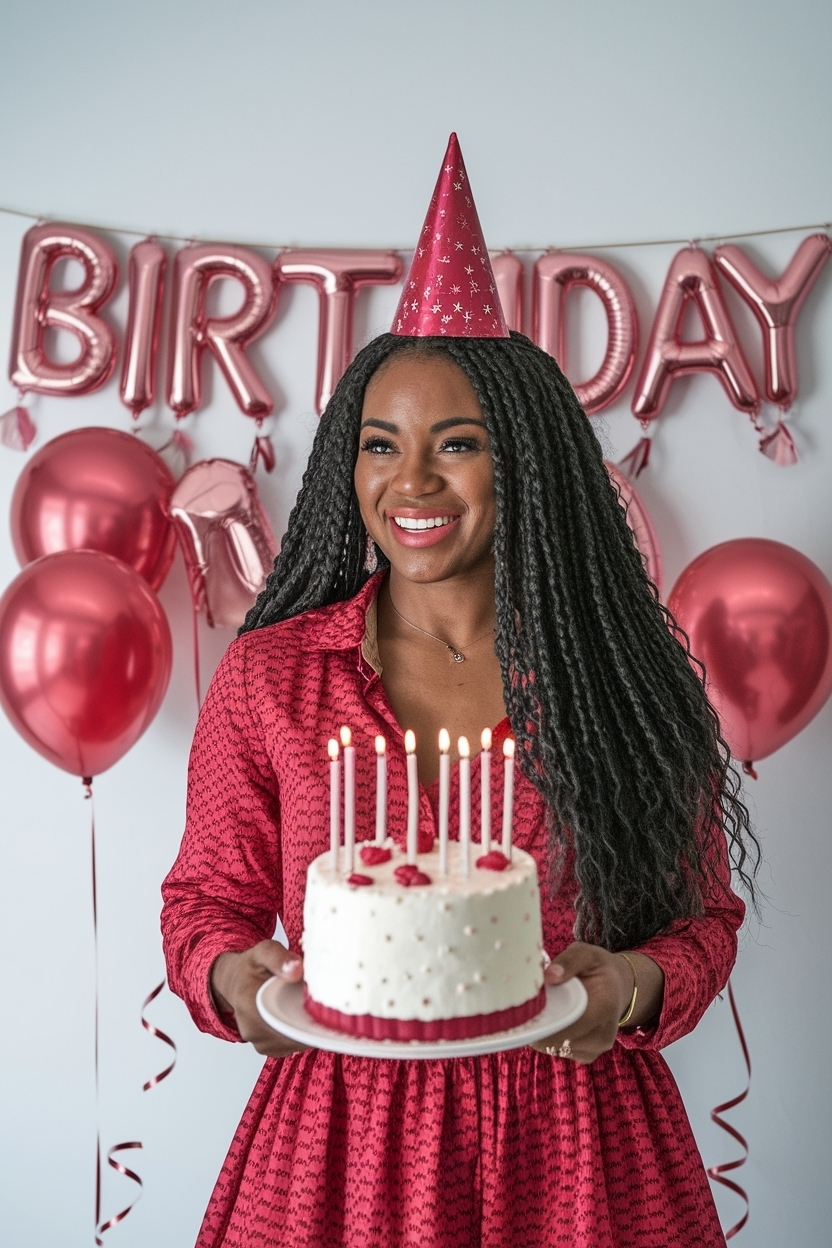 Red Birthday Outfit Black Women: Celebrate in Vibrant Red outfit idea
