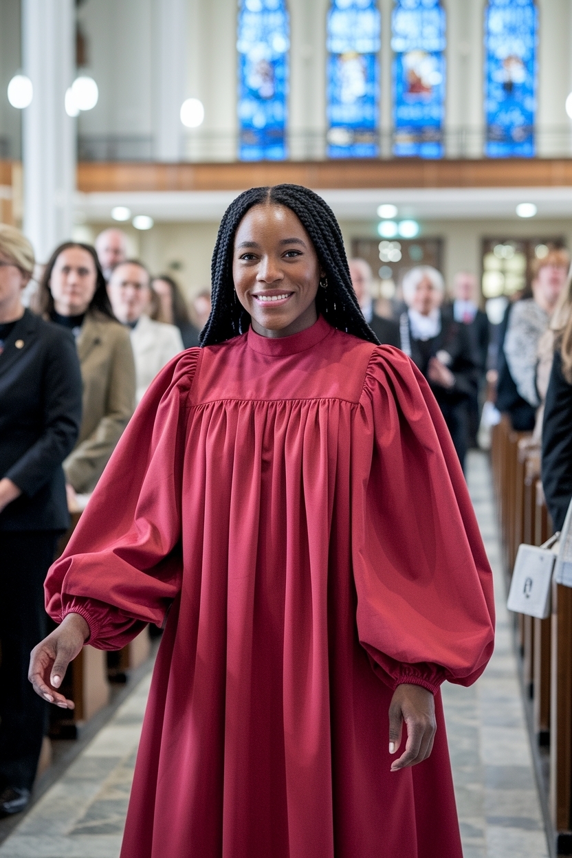 Red Church Outfit Black Women: Classic and Stunning Styles outfit idea