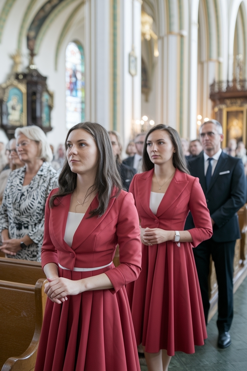 Red Outfit for Church Women: Bold and Beautiful Selections outfit idea