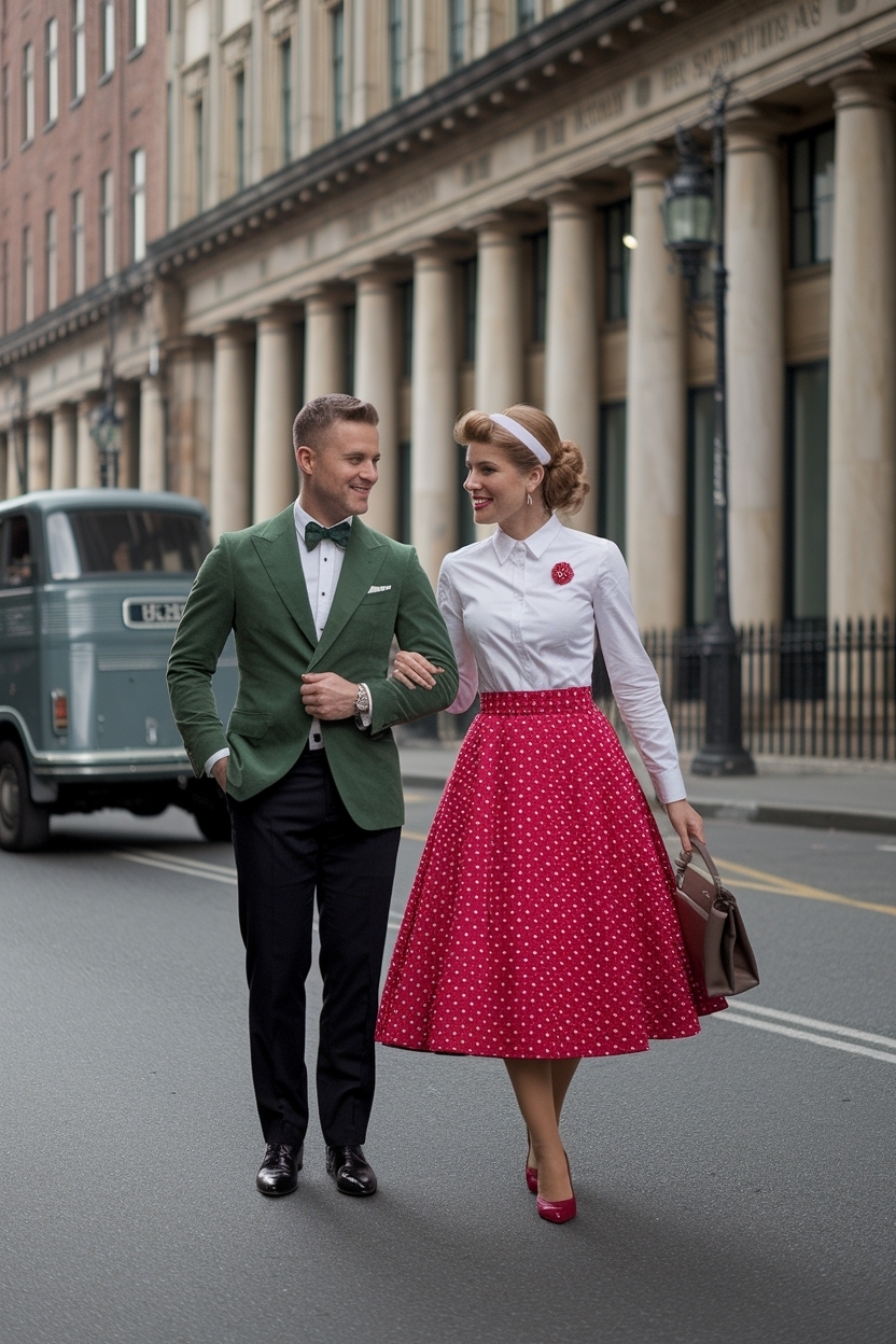 Retro Outfits Dress to Impress: Nostalgic Fashion Inspiration outfit idea