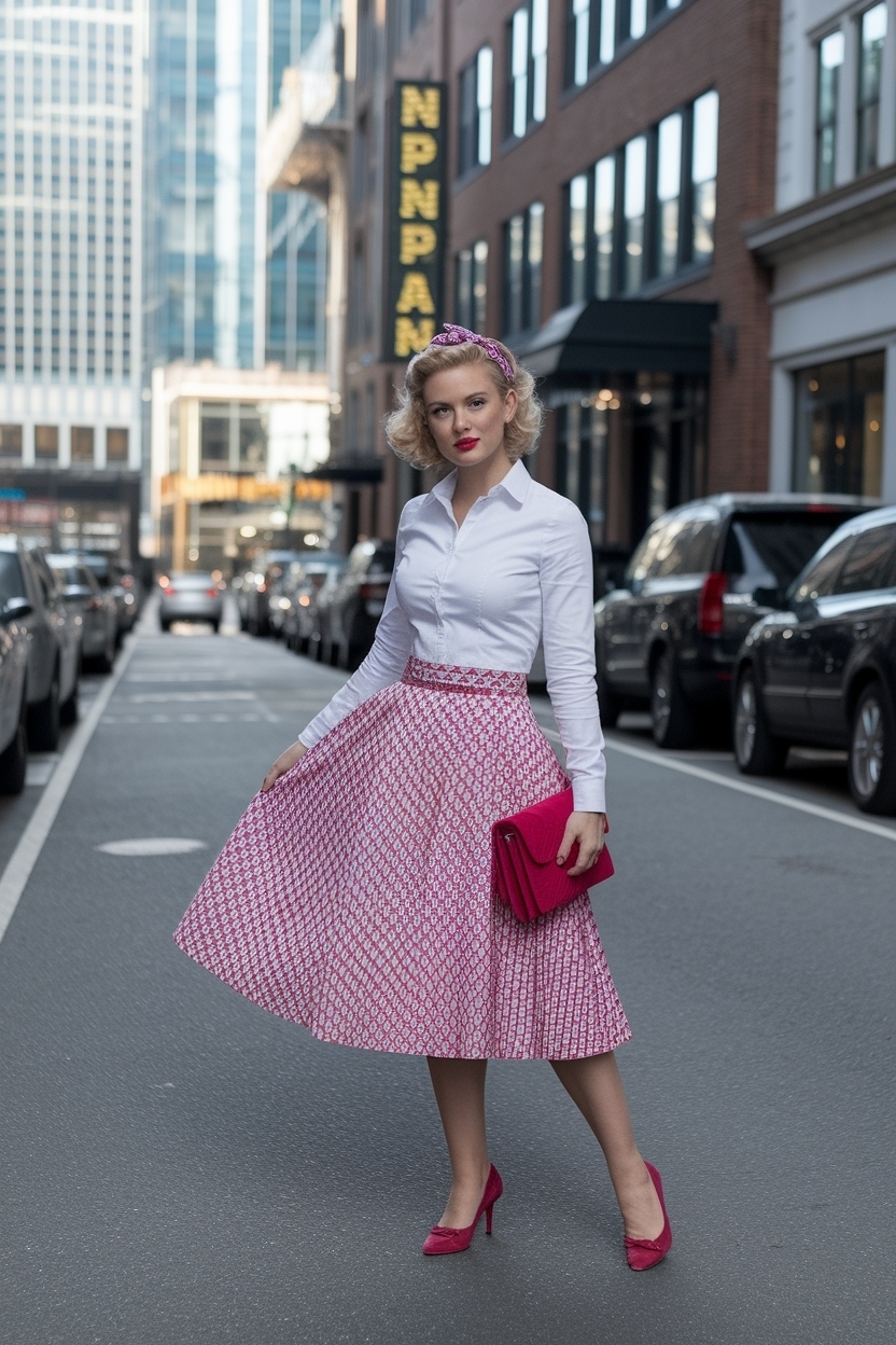 Retro Style Outfits Dress to Impress: Timeless Elegance outfit idea