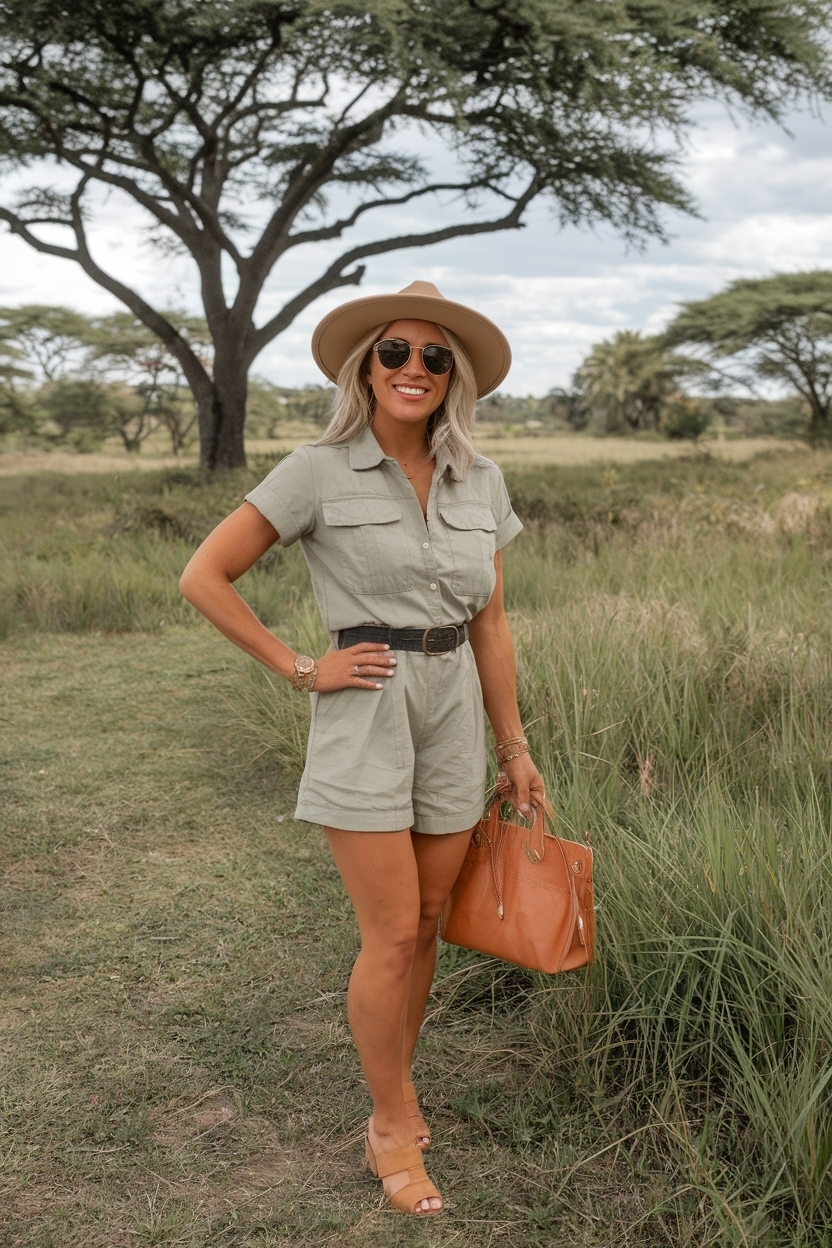 Safari Adventure Outfit Dress to Impress: Travel in Style outfit idea
