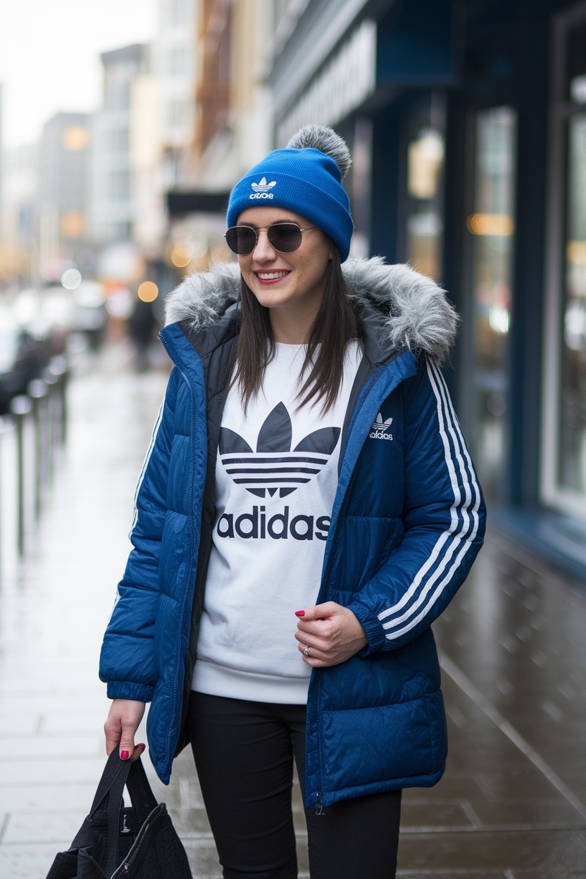 Sambas Adidas Women Outfit Winter: Cozy Yet Stylish outfit idea