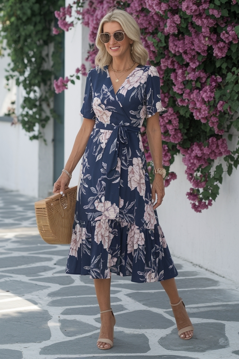 Semi Formal Dresses for Women Over 40: Chic Options outfit idea