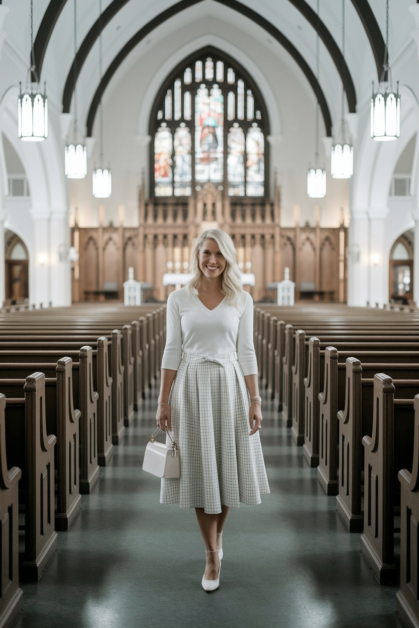 Simple Easter Church Outfit Women: Fresh Spring Looks outfit idea