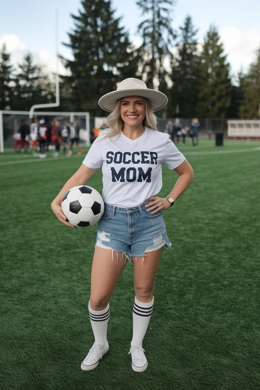 Soccer Mom Outfit Spirit Week: Sporty and Stylish outfit idea