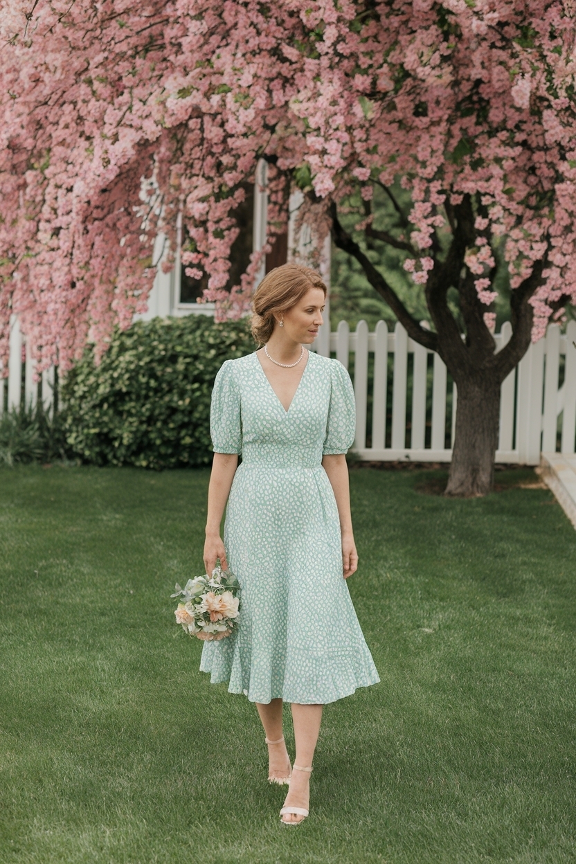 Chic Spring Wedding Outfits for Guest: What to Wear outfit idea